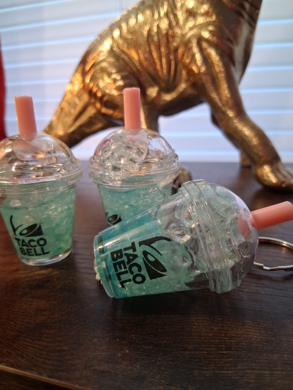Mini Baja Blast Frozen Keychain Set